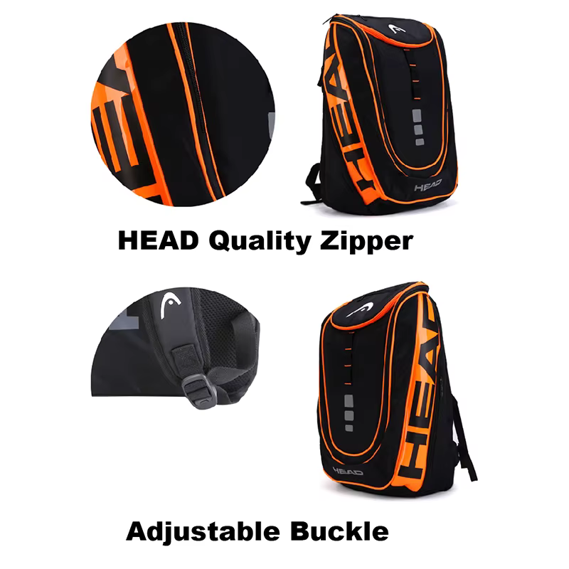 Tête de sac à dos de Tennis