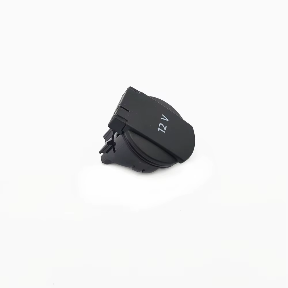 Couvercle arrière de boîte d'accoudoir Central, accessoires d'intérieur de voiture, couvercle d'alimentation 12v, manchon de Tension, flip pour Tiguan 2010 – 2017 5ND 919 341 C