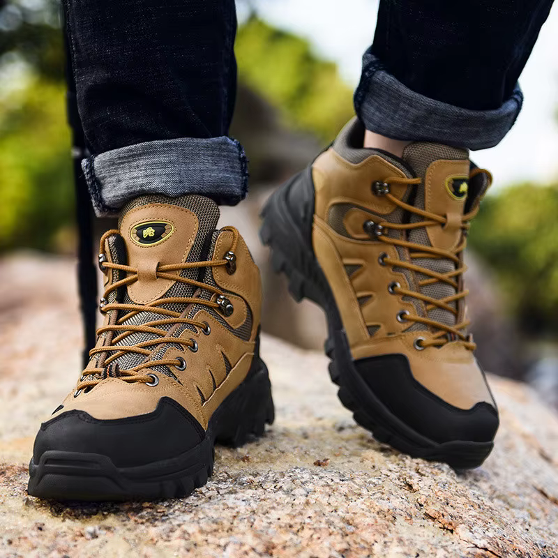 Bottes de randonnée marron pour hommes
