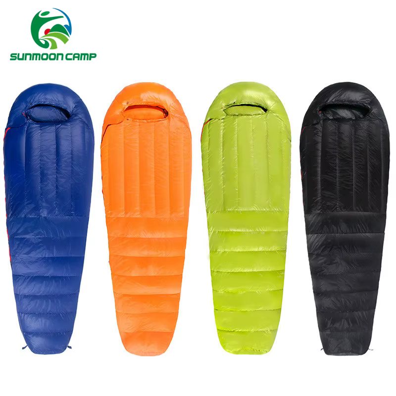 MUNIDown-Sac de couchage avec pack de compression pour temps froid