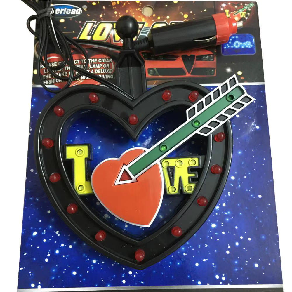 Lampe LED en forme de cœur DJ RGB, musique colorée, Flash étanche, pour jardin extérieur, fête de noël, saint-valentin, décoration de mariage
