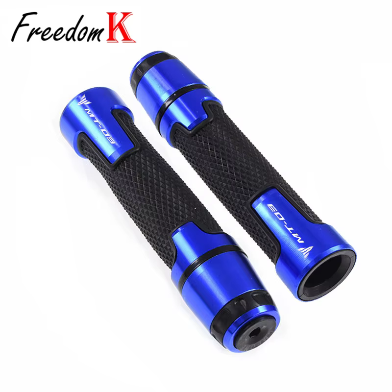 MT-03 accessoires de moto adaptés pour MT03 MT 03 MT-07 MT07 MT 07 FZ-07 FZ07 CNC poignée extrémités poignées de guidon