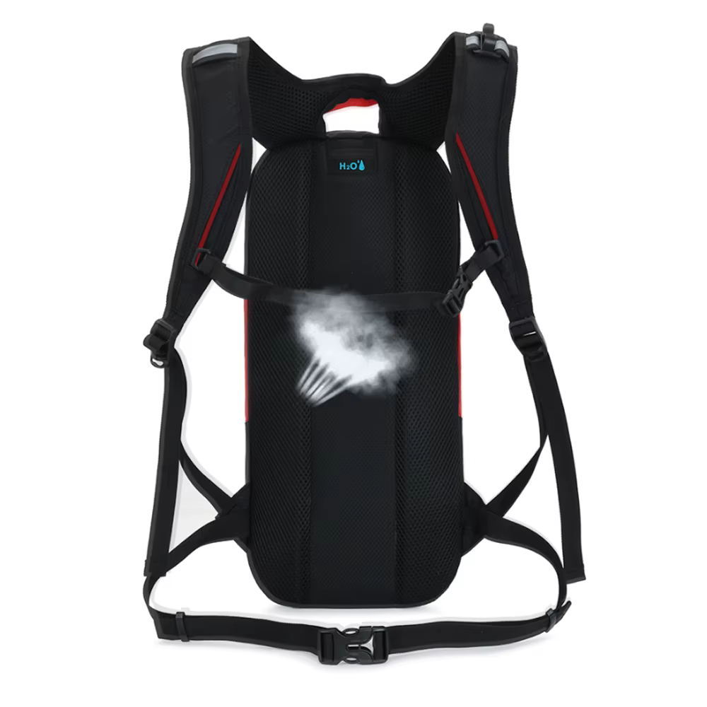 Nouveau sac à dos de vélo vtt 10L avec bandes réfléchissantes de nuit conception de sangle de casque Sports de plein air cyclisme sacs à dos de course sacs