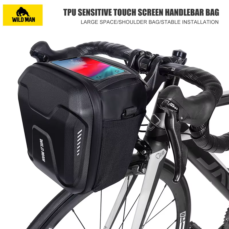 WILD MAN-Sac de guidon de vélo GS9