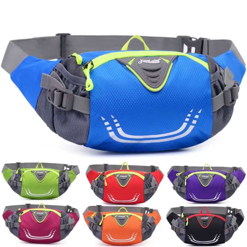 Vélo équitation cyclisme course pêche randonnée taille sac Fanny Pack extérieur ceinture bouilloire pochette Gym Sport Fitness bouteille d'eau poche