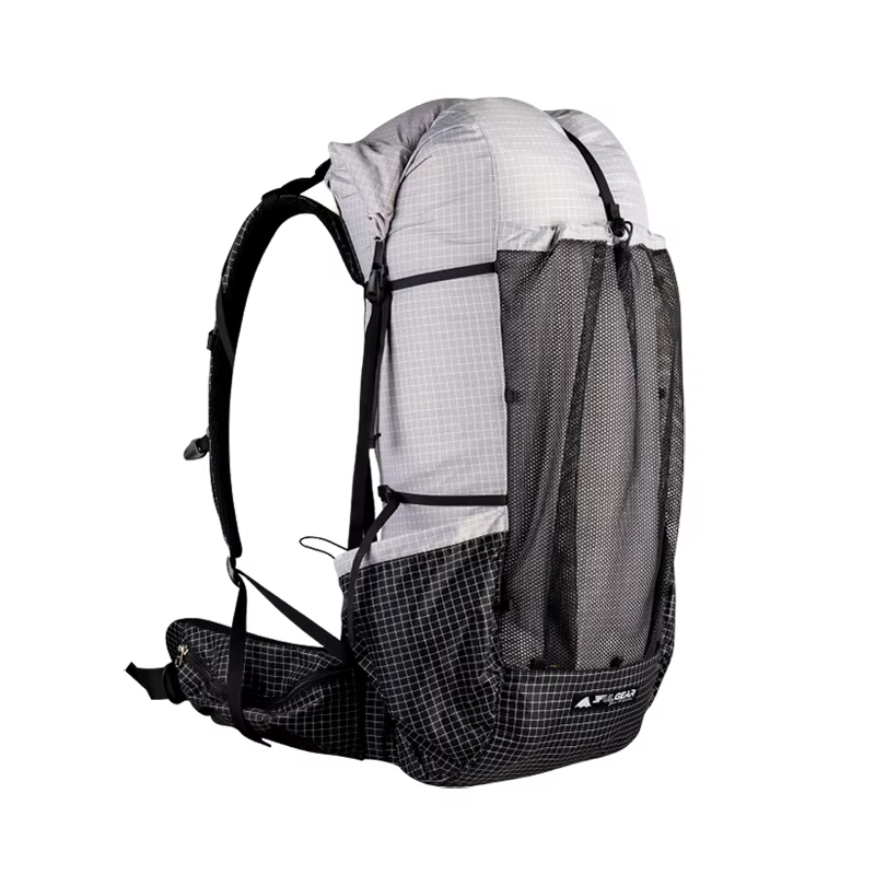 FLAME'S CREED sac à dos Qi Dian Pro voyage Camping randonnée sac à dos extérieur ultraléger sans cadre Packs 40 + 16
