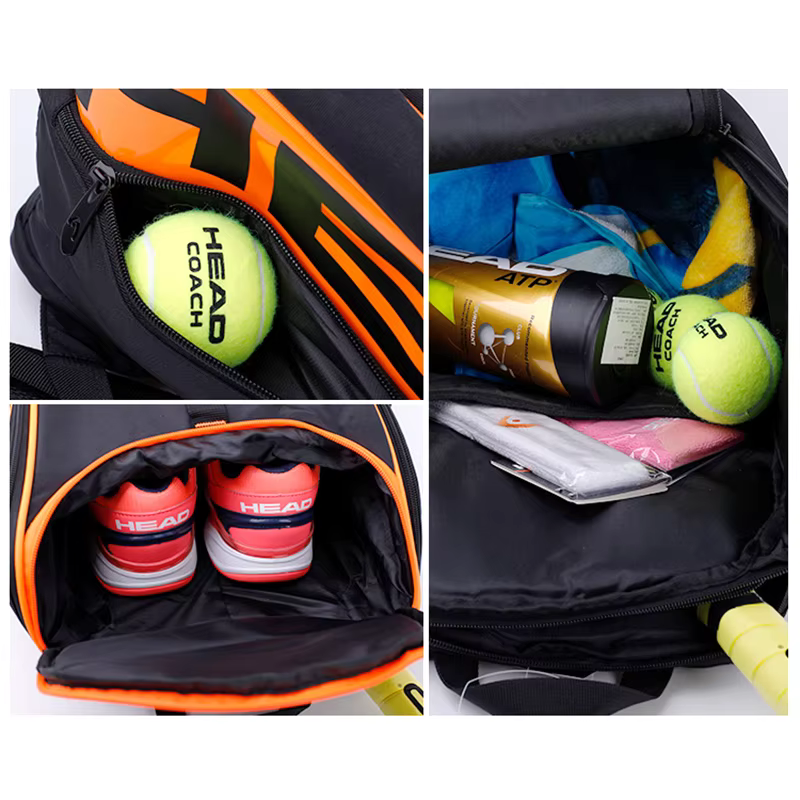 Tête de sac à dos de Tennis
