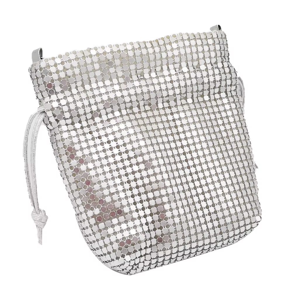 Boutique De FGG-Sac à main de soirée en aluminium pour femme