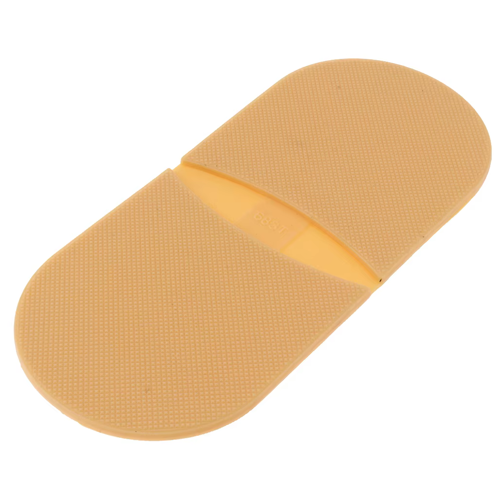 Prettyia 2x Kit de réparation de semelles de chaussures avec colle en caoutchouc sur les talons pour hommes et femmes