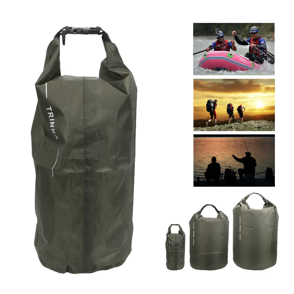 Pochette sèche pour canotage kayak canoë flottant 8L 40L 70L sac de rangement étanche sacs de transport de voyage en plein air portables