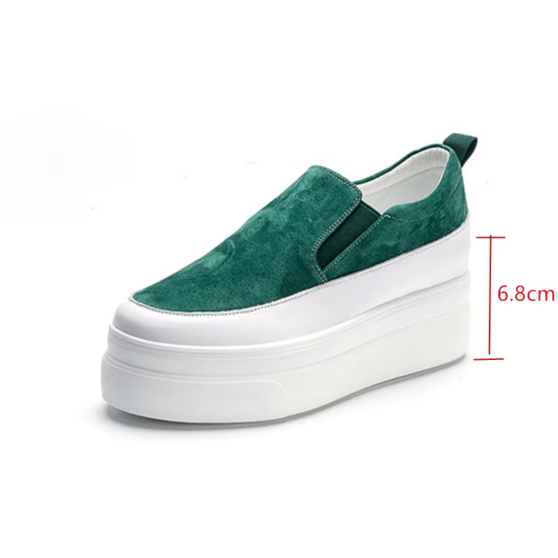 Mocassins à Semelle Plate pour Femme, Chaussures Décontractées à Enfiler, Semelle Optique, Printemps Automne 2021