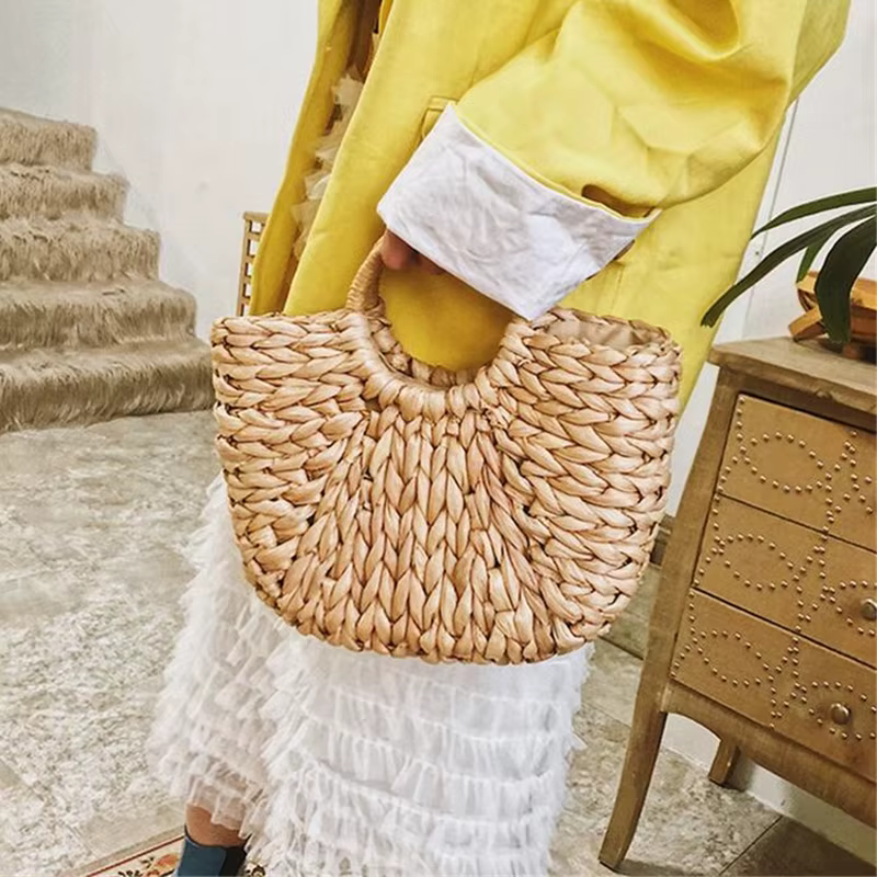 Sacs à main en paille multistyles pour femmes, sacoche d'été tissée à bandoulière pour plage, style bohème Bali, pour voyage et vacances