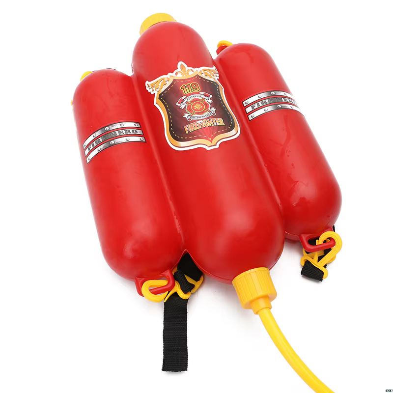 Sac à dos de feu pistolet à eau grande capacité pompier pistolets à eau retirer tir été piscine plage jeux d'eau jouet de plein air enfants cadeau