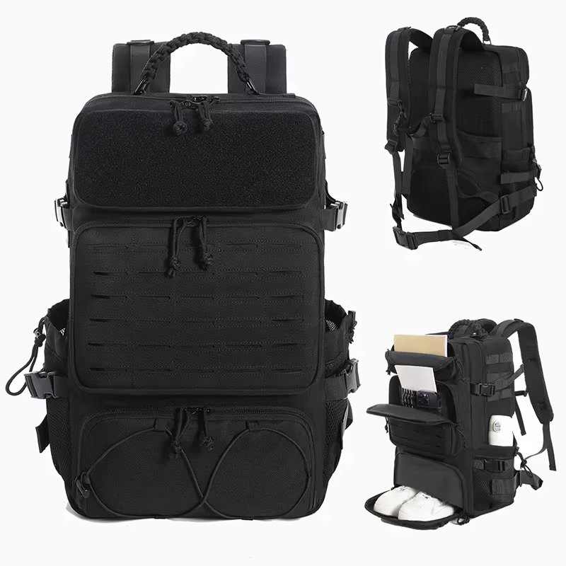 Grand sac à dos de voyage avec système modulaire