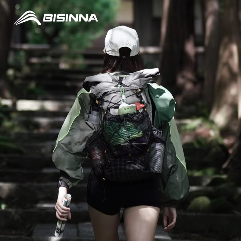 BISINNA Sac à dos de camping 25 + 10L