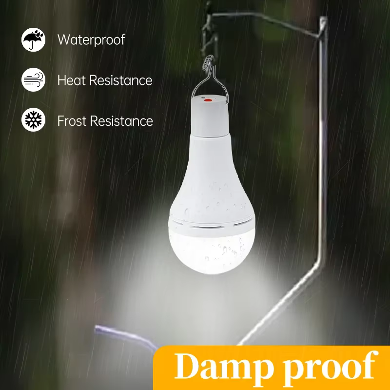 Lampe de secours solaire Rechargeable USB
