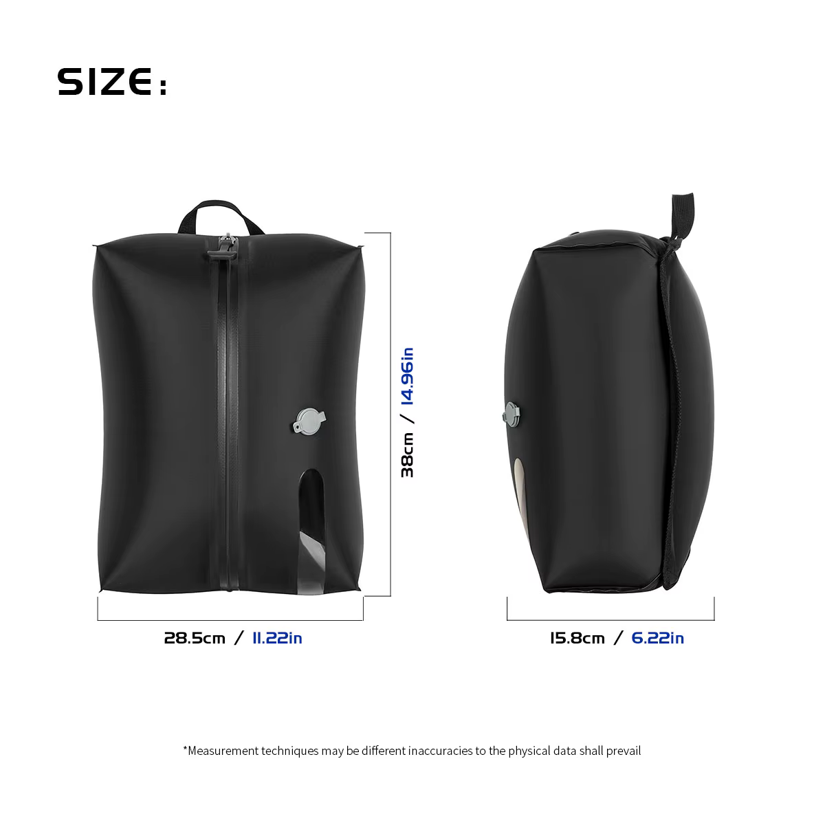 Sac de compression sous vide 17L avec pompe à air