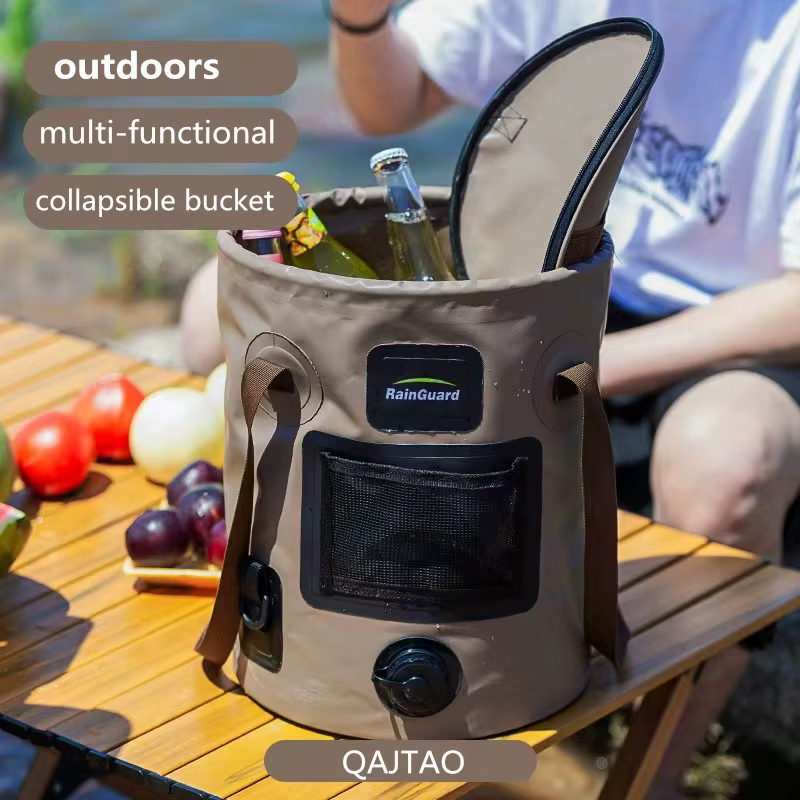 Seau pliable Portable de 25l