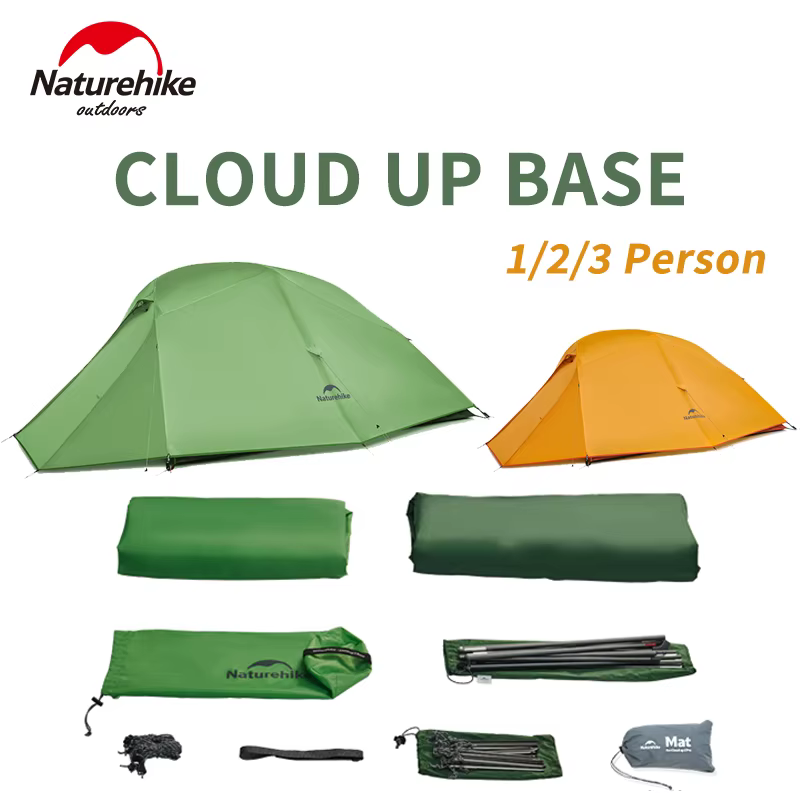 Naturehike – tente de Base Cloud Up pour 1 2 3 personnes