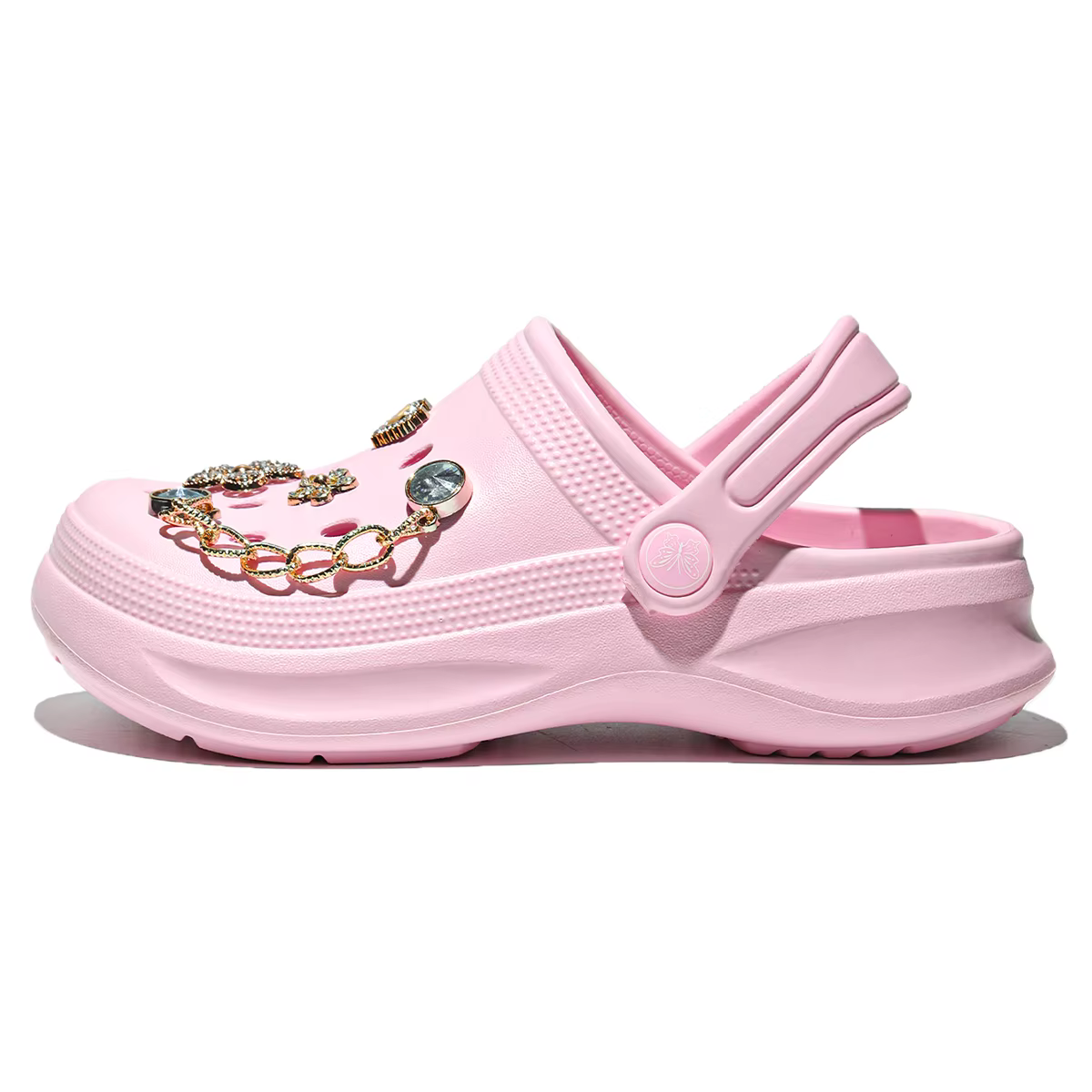 Sabots de jardin légers | Chaussures de plage d'été avec découpe décorative