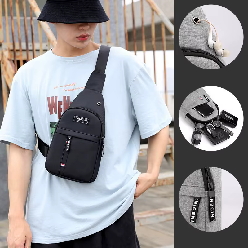 Sac banane étanche pour hommes avec sangle réglable pour les activités de plein air