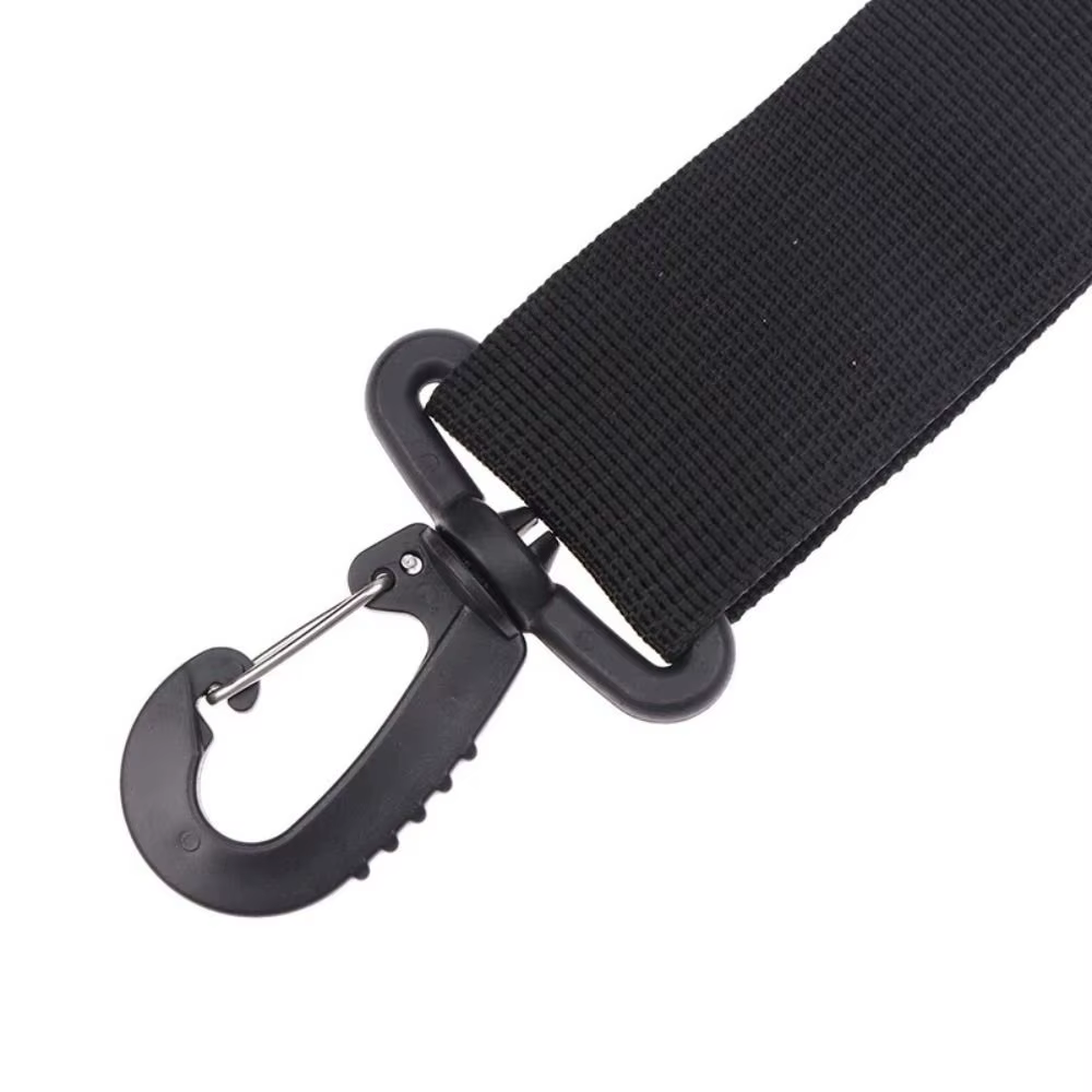 Sangle de sac réglable en nylon noir