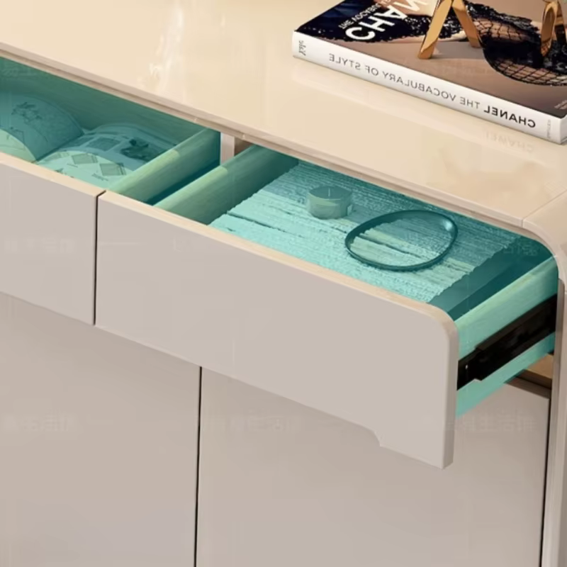 Meuble à chaussures peu encombrant en bois, étagère de rangement pour bureau, armoire à chaussures pour couloir, hôtel, entrée, mobilier de maison