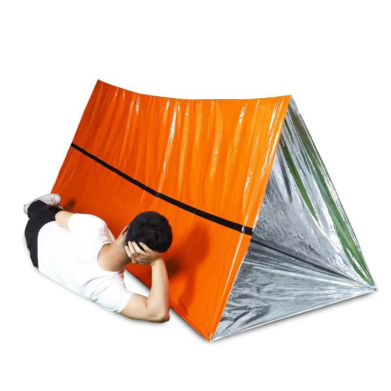 Kit de tente de survie pour 2 personnes