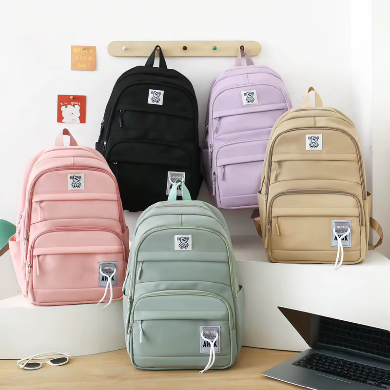 Sac à dos minimaliste à la mode pour femmes sac à dos d'étudiant de grande capacité sacs d'école à la mode Sac à dos décontracté sacs à dos mignons Sac