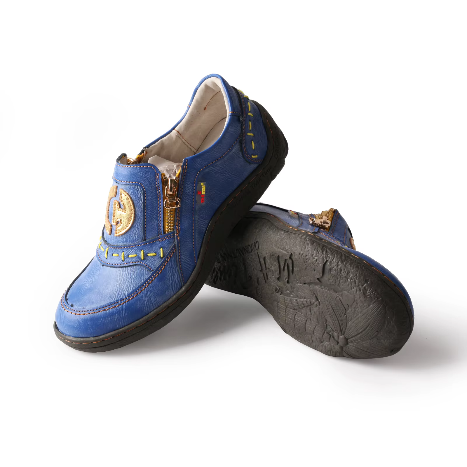 TMA EYES-Chaussures simples en cuir coordonnantes pour femmes