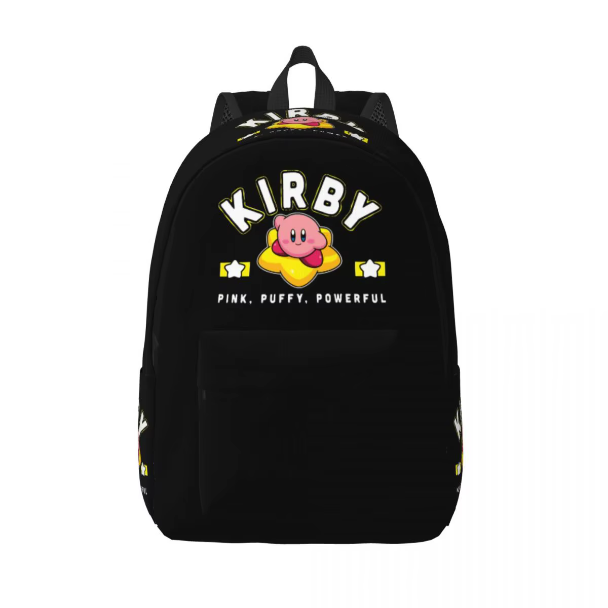 Sac à dos de jeu drôle Kirbys rose pour hommes et femmes