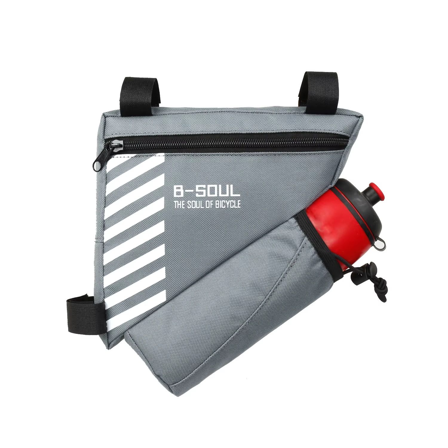 Sac d'équitation à fixation à trois points, sac de vélo en Polyester de grande capacité, sac de vélo b-soul, accessoires de vélo de cyclisme, Installation facile