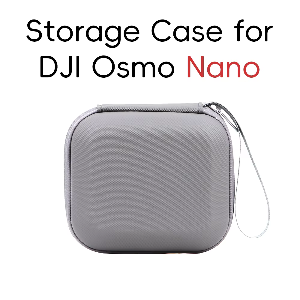 Mini sac de rangement Portable en PU pour DJI OSMO NANO, mallette de voyage, boîte rigide pour accessoires d'appareil photo DJI OSMO NANO