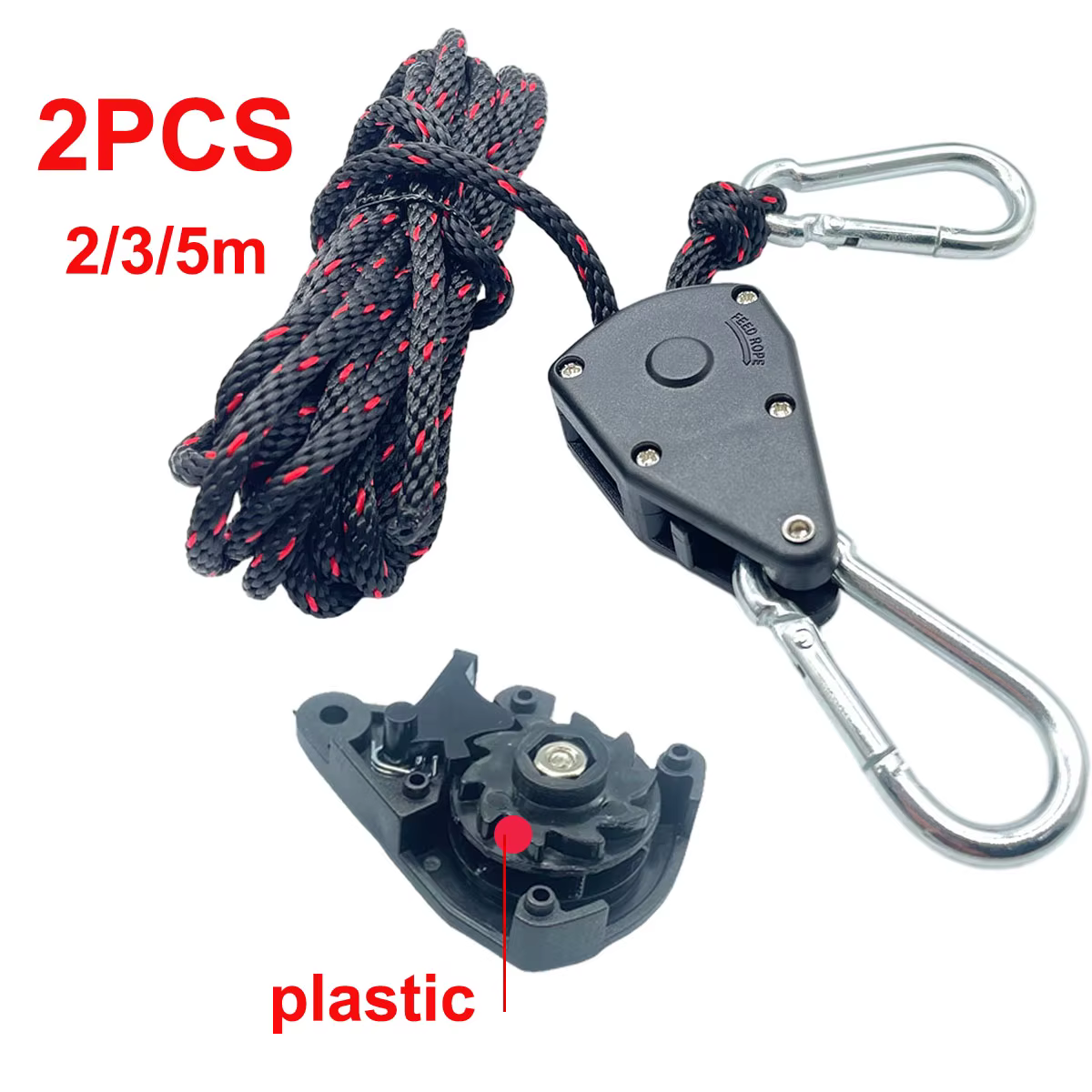 Tendeur de corde d'arrimage pour tente de Camping