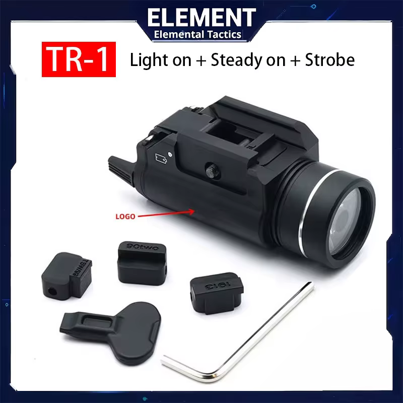 Lampe torche suspendue Stream Light TR-1, lampe torche tactique à éclairs rapides StreamLightP1, 1000 lumens, portable
