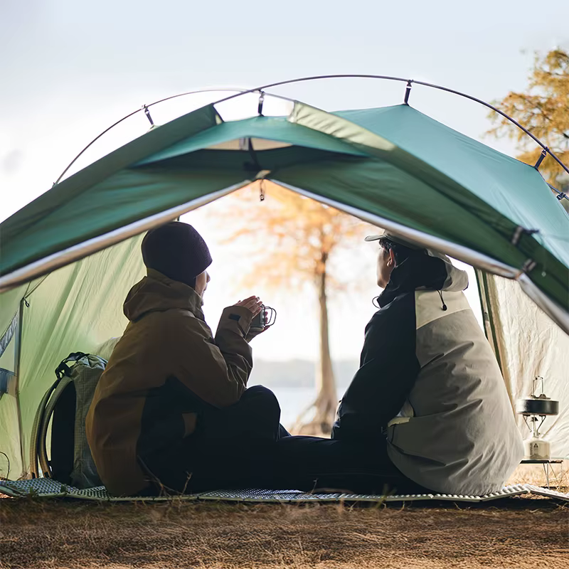 Naturehike Hillock 6 tente de camping pour 2 personnes étanche PU2000mm UPF50 + abri solaire une pièce un salon