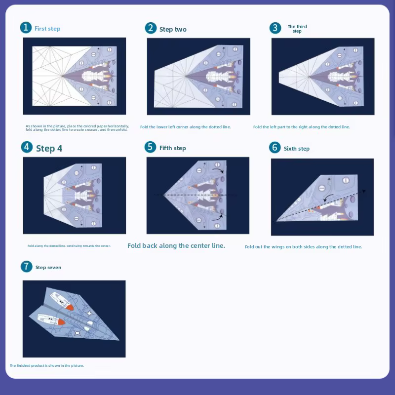 Kit de 32 feuilles de papier origami pour avions, 16 modèles classiques, avions de record mondial, cadeaux pour garçons et filles débutants, cadeaux de fête, facile à plier