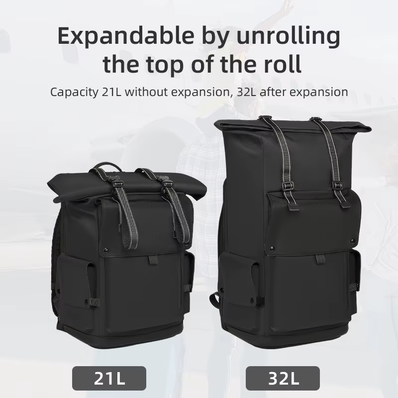 EURCOOL nouveau Design Kingsons BSCI sac à dos de voyage extensible avec Usb sac à dos pour ordinateur portable de grande capacité avec poches