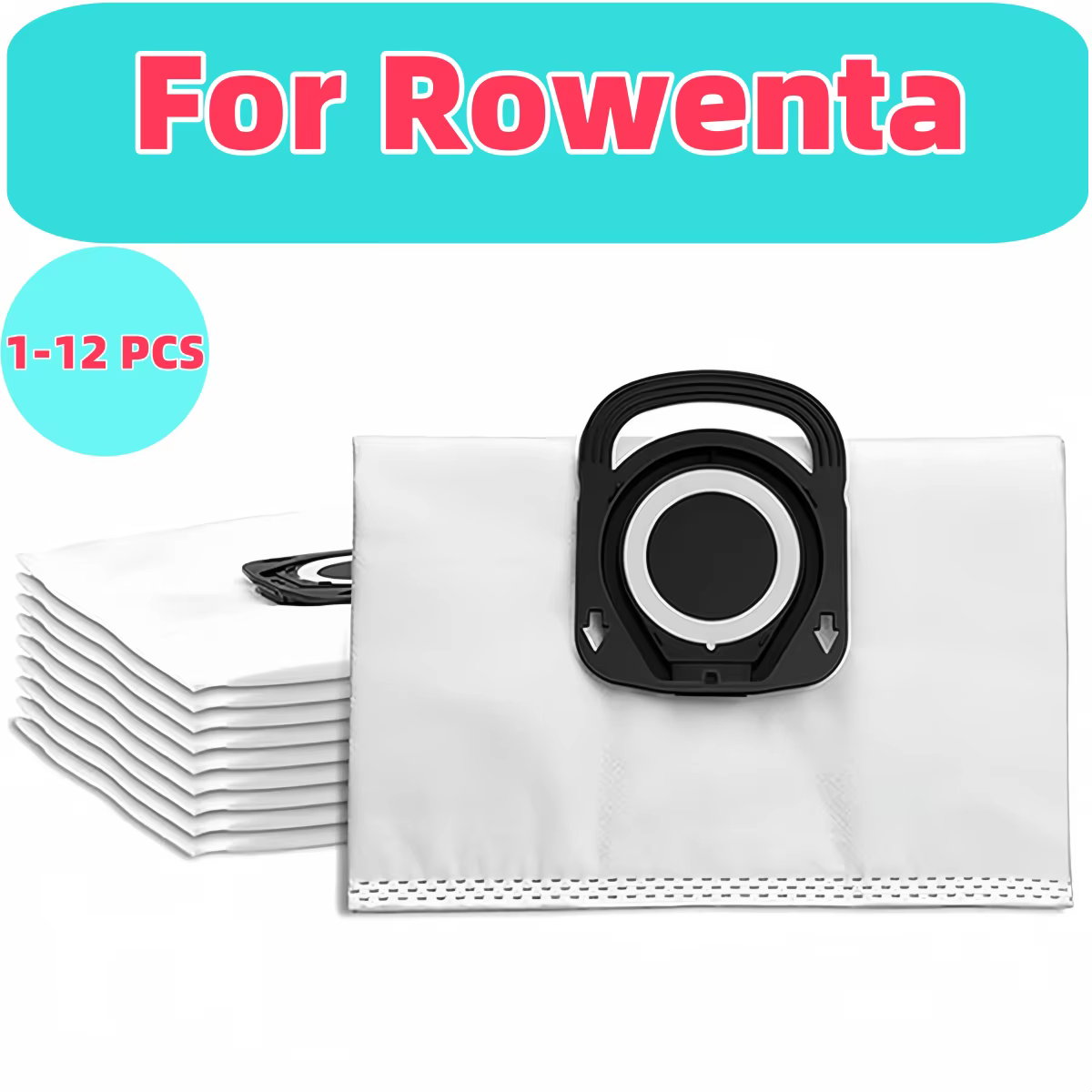 Sacs d'aspirateur pour Rowenta hygiène + ZR200520 ZR200720, sacs à poussière pour Rowenta Compact Power x-trem Power et Silence Force