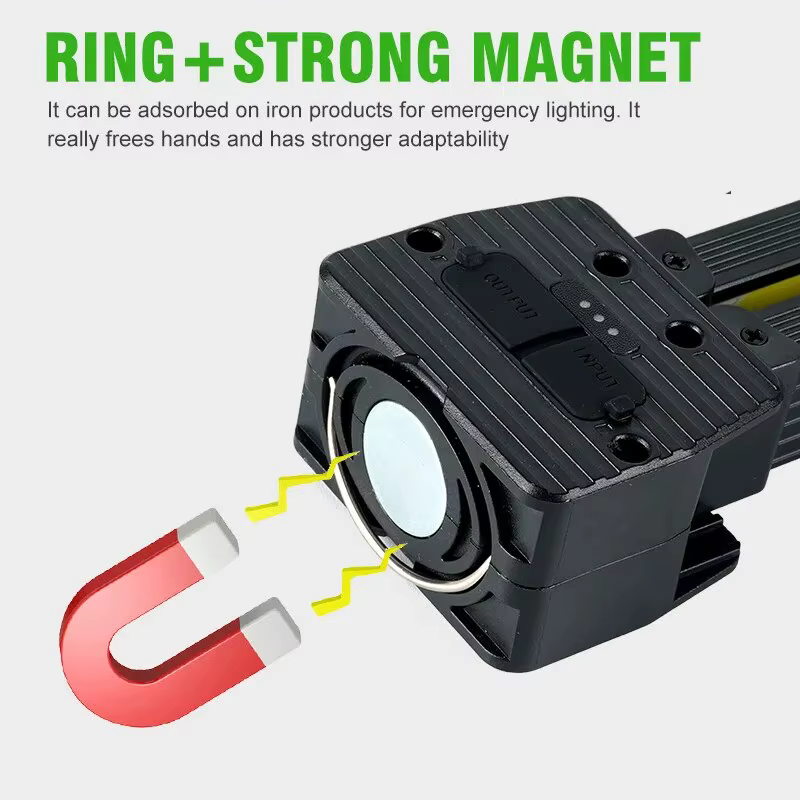 Lampe de poche de camping multifonctionnelle