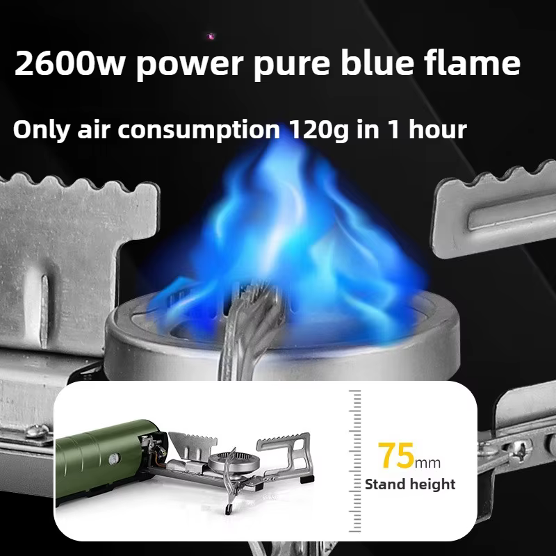 Accessoires d'extérieur : cuisinière à gaz pliante