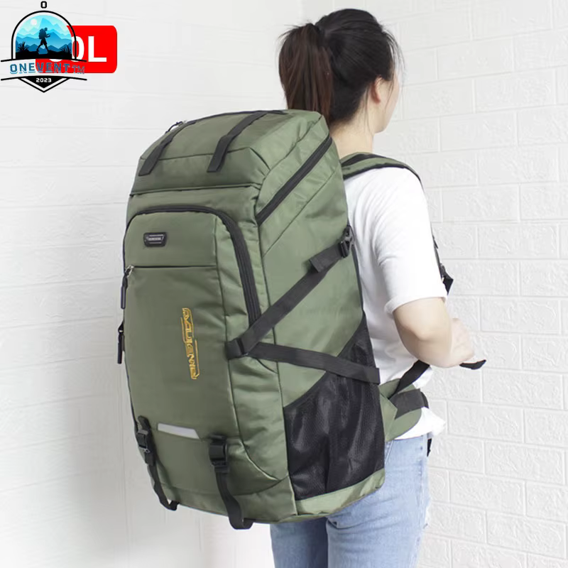 50L/80L sac à dos de voyage de grande capacité hommes femmes sac de bagages classique Sports de plein air sac en Nylon escalade Camping randonnée sacs à dos