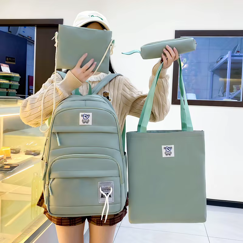 Sac à dos minimaliste à la mode pour femmes sac à dos d'étudiant de grande capacité sacs d'école à la mode Sac à dos décontracté sacs à dos mignons Sac