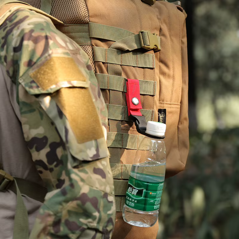 Mousqueton en nylon EDC pour porte-bouteille d'eau