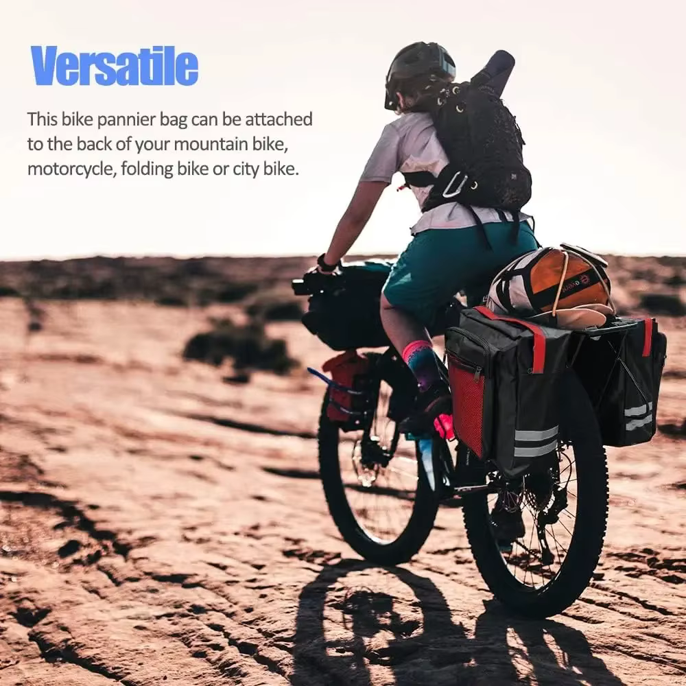 Sac de Transport Vélo pour Porte-Bagages Arrière