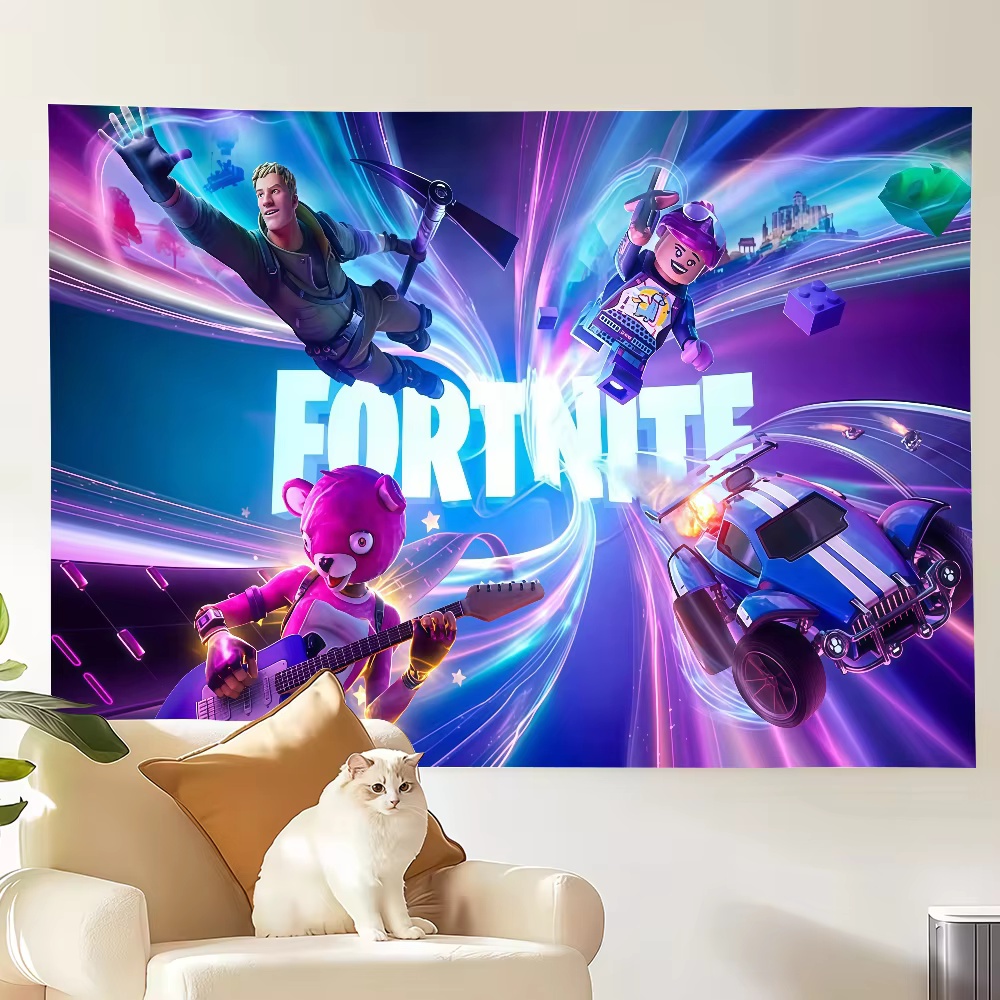 Drapeau décoratif F-Fortnite pour pique-nique