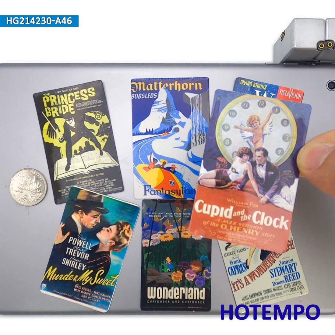 46 pièces vieux film affiche Art rétro autocollant étanche pour Scrapbook cahiers téléphone ordinateur portable planche à roulettes vélo moto voiture autocollants