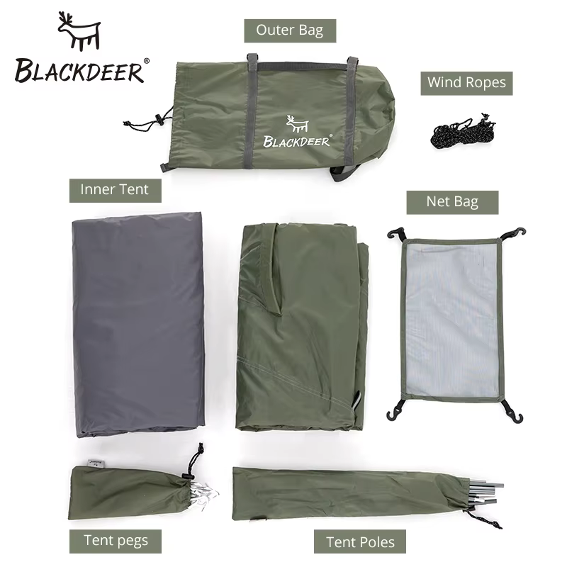 Blackdeer – tente de randonnée pour 2-3 personnes