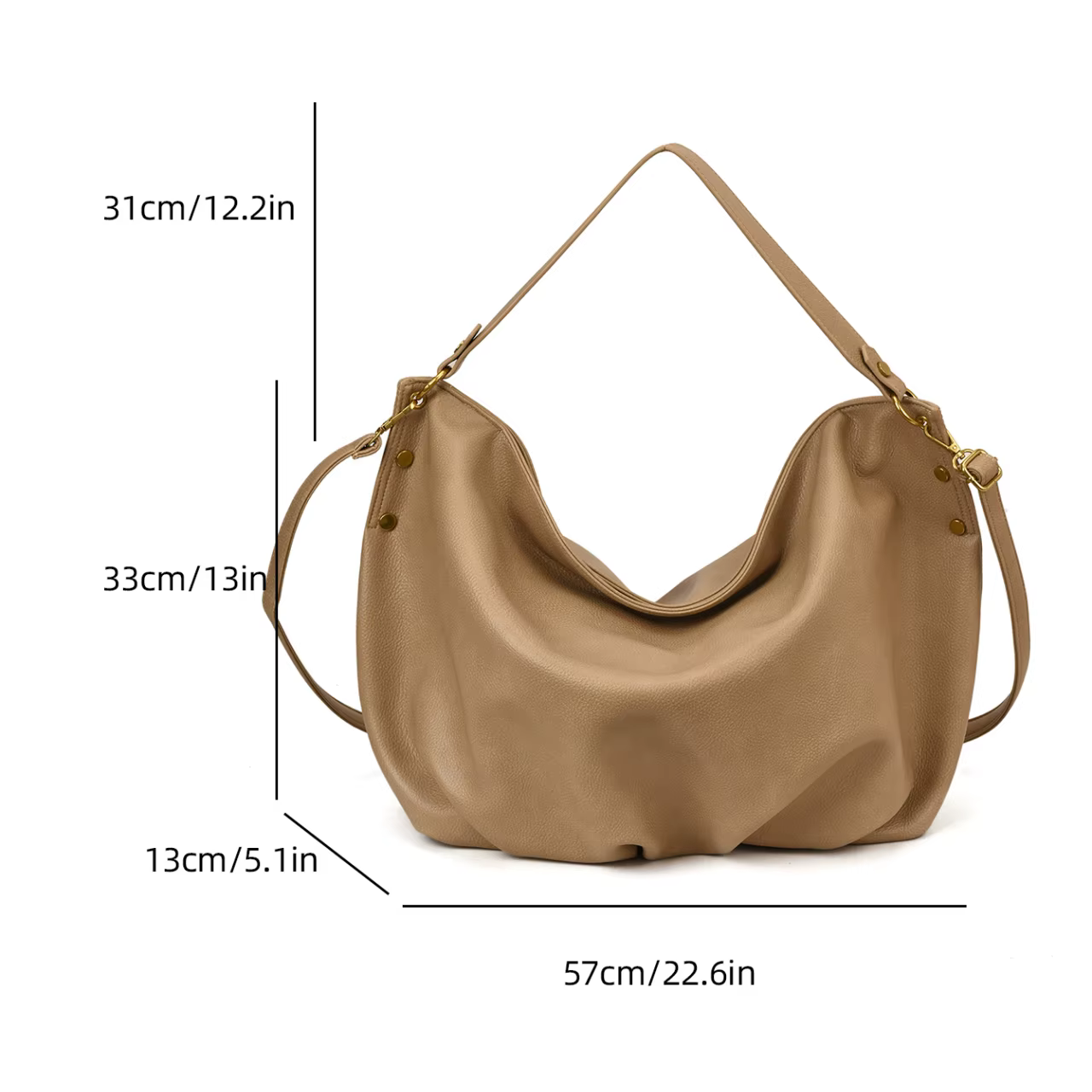 2025 nouveau sac de trajet en cuir Pu sacs à main Hobo marques célèbres sac à bandoulière pour femmes décontracté grand fourre-tout Vintage dames sacs à bandoulière