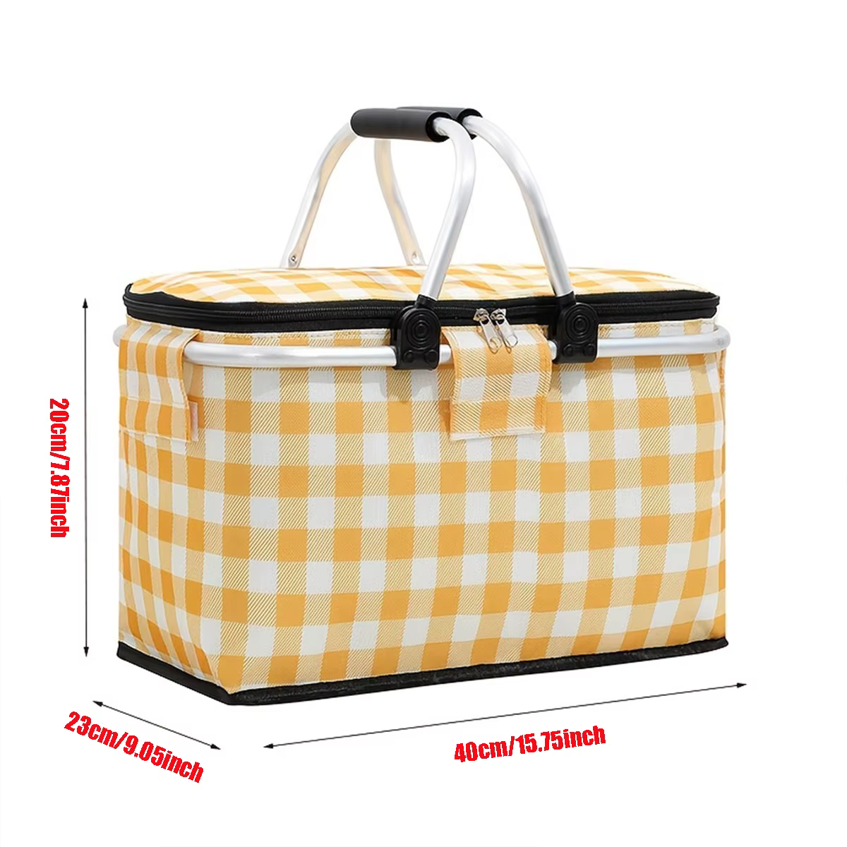 Panier isolé de grande capacité